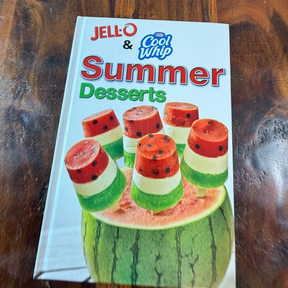 Summer Recipe Book Lot Jello Cool Whip Dole Crock-Pot Ortega Hardcover 4 Books